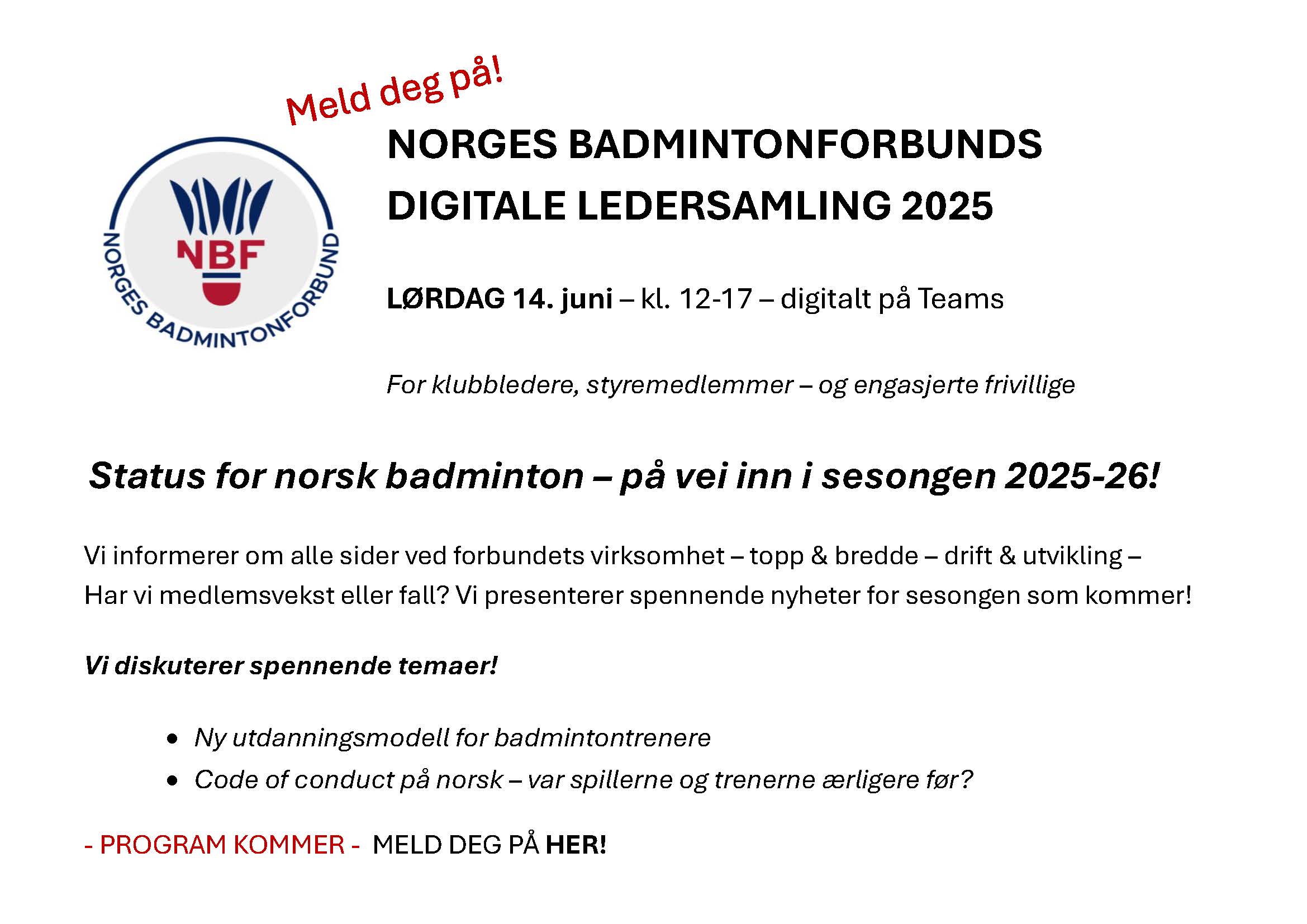 NBFs ledermøte 2025